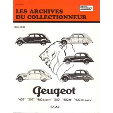 Revue Technique Automobile Peugeot 202-302-402