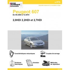 Revue Technique Automobile Peugeot 607
