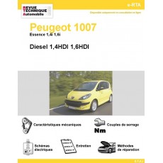 Revue Technique Automobile Peugeot 1007