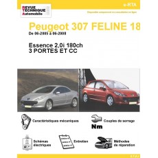 Revue Technique Automobile Peugeot 307 Féline 180 Essence