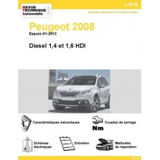 Revue Technique Automobile Peugeot 2008 I
