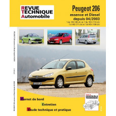 Revue Technique Automobile Peugeot 206 ph2