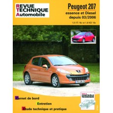 Revue Technique Automobile Peugeot 207