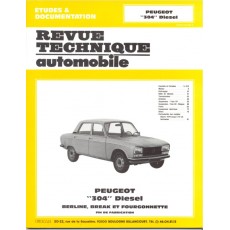 Revue Technique Automobile Peugeot 304 Diesel