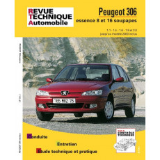 Revue Technique Automobile Peugeot 306 Essence