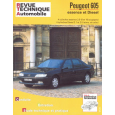 Revue Technique Automobile Peugeot 605