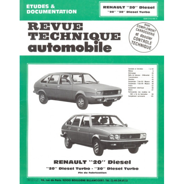 RTA 409.4 RENAULT R20 (1975 à 1984)