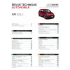 RTA 813 - Fiat 500L II : 1.3 JTD (85 ch) (depuis 07/2012)