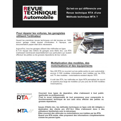 Revue Technique Automobile pour Alfa Romeo - Alfa 33 - N° 451 - Edition  01/1985