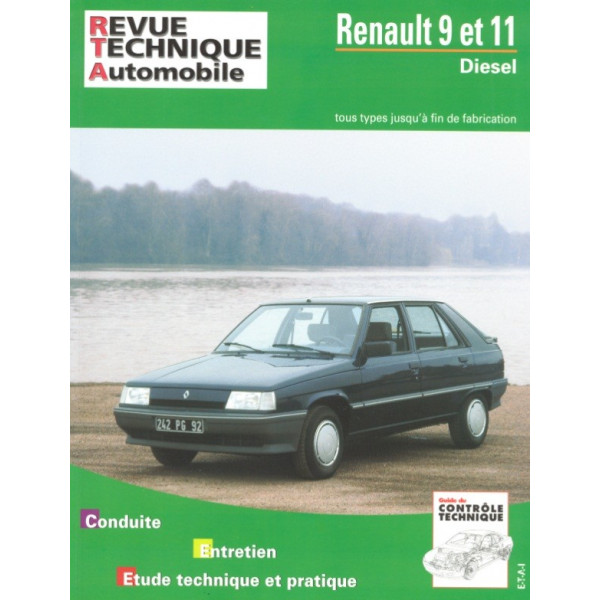 RTA 439.4 RENAULT R9/R11 (1982 à 1989) - diesel
