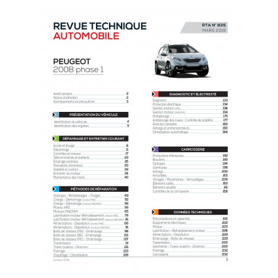 RTA 835 - Peugeot 2008 - Phase 1