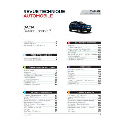 RTA 831 DACIA DUSTER BREAK 5P I Phase 2 2013-09