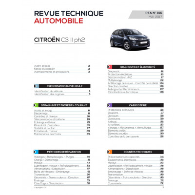 RTA 815 C3 II Ph.2 : 1.2i (82 ch) (de 2013 à 2016)