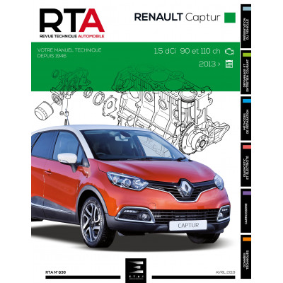 RTA 836 - RENAULT Captur (depuis 2013)