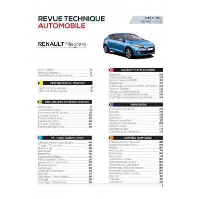 MEGANE III Ph.2:1.5DCI(110 ch) de 2012 à 2014
