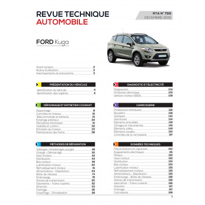 Ford Kuga I (03/2008 à 12/2012) 2.0TDCI 136ch