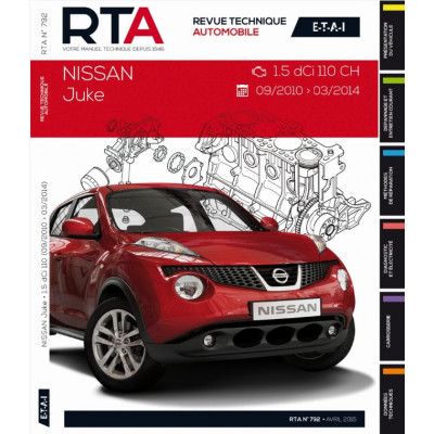RTA B792 NISSAN JUKE Depuis 2010-09
