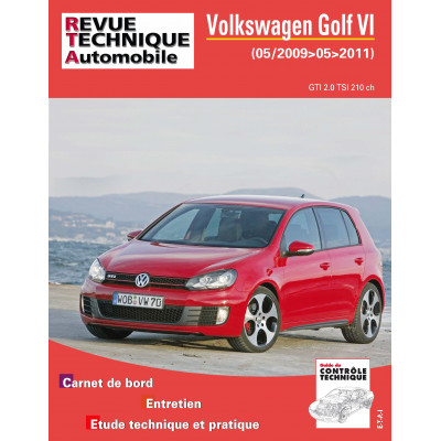 PACK RTA Hors série 9 VOLKSWAGEN GOLF VI (2008 à 2013) - GTI + PDF