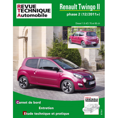 RTA PDF B785.5 RENAULT TWINGO II PHASE 2 (2011 à 2014) - Diesel