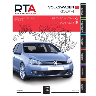 RTA 847 VOLKSWAGEN GOLF VI