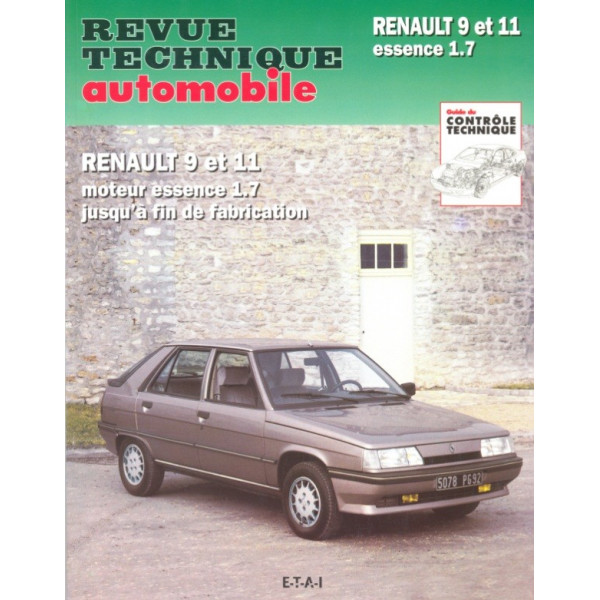 RTA 443.4 RENAULT R9/R11 (1983 à 1989) - essence 1.7