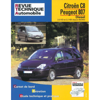 PEUGEOT 807 et CITROËN C8 2.0 et 2.2 HDI Diesel