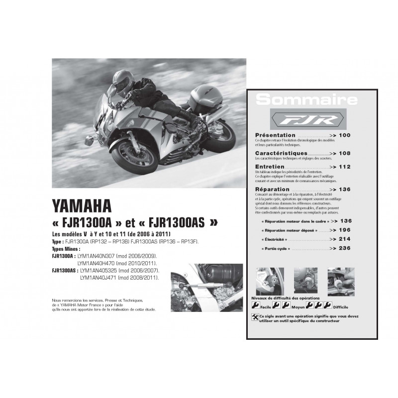 Revue Moto Technique HONDA PCX et YAMAHA FJR 1300 A/AS