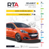 RTA 849 - PEUGEOT 208 PHASE 2 (2015 à 2019)