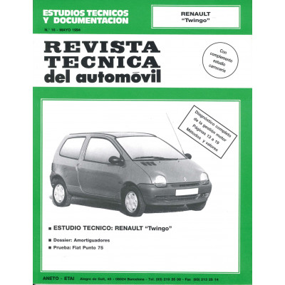Documentación técnica RTA 16 RENAULT TWINGO I (1993 -2007)