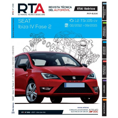 Documentación técnica RTA 268 SEAT IBIZA IV FASE 2 (2012 -2016)