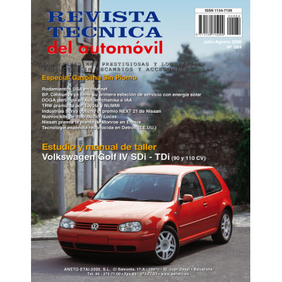 Documentación técnica RTA 84 VOLKSWAGEN GOLF IV (1J) (1998 -2004) - Diesel