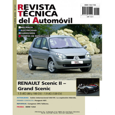 Documentación técnica RTA 141 RENAULT SCENIC/GRAND SCENIC II (2004 -2006)