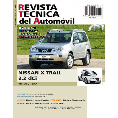 Documentación técnica RTA 146 NISSAN X-TRAIL I (2004 -2007)