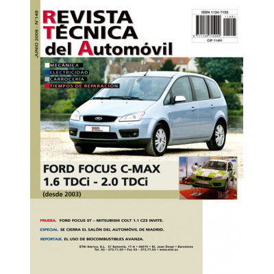 Documentación técnica RTA 149 FORD CMAX I (2003 -2010)