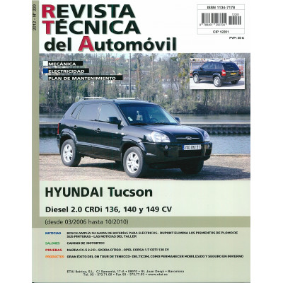 Documentación técnica RTA 220 HYUNDAI TUCSON I  (2004 -2010) - Diesel
