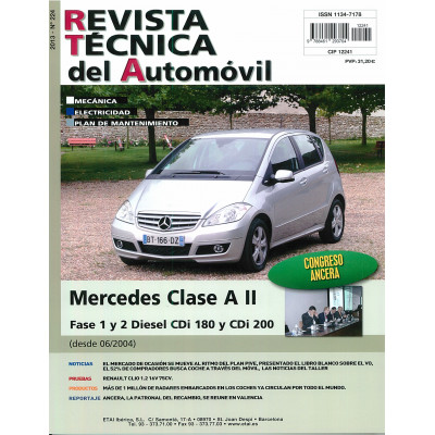 Documentación técnica RTA 224 MERCEDES CLASSE A II FASE 1 et 2 (2004 -2012)