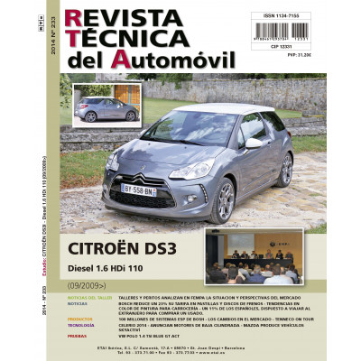 Documentación técnica RTA 233 DS 3 FASE 1 (2009 -2014) - Diesel