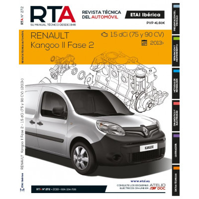 Documentación técnica RTA 272 RENAULT KANGOO II FASE 2 (2013 -)