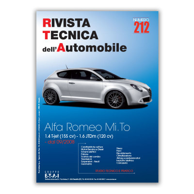 Manuale di Riparazione RTA 212 ALFA-ROMEO MI.TO fase 1 (2008 - 2016)