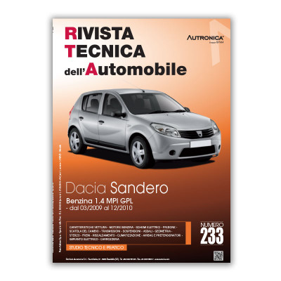 Manuale di Riparazione RTA 233 DACIA SANDERO I (2008 - 2012)