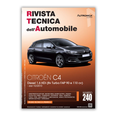 Manuale di Riparazione RTA 240 CITROEN C4 II (2010 - 2015) - Diesel