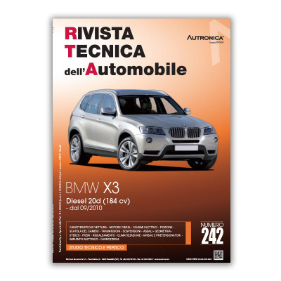 Manuale di Riparazione RTA 242 BMW X3 II (F25) fase 1 (2010 - 2014)