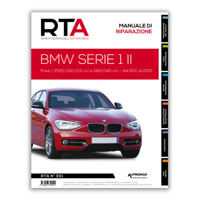 Manuale di Riparazione RTA 301 BMW SERIE 1 II fase 1 (F20/F21) (2011 - 2015)