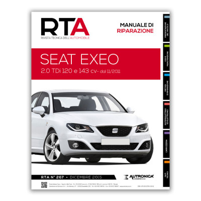 Manuale di Riparazione RTA 267 SEAT EXEO (2011 -2015)
