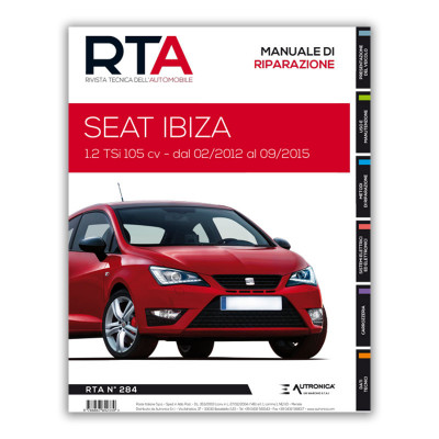 Manuale di Riparazione RTA 284 SEAT IBIZA IV (6J) fase 2 (2012 - 2016)