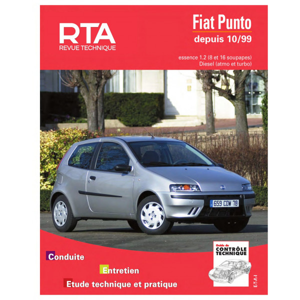 RTA 739 FIAT PUNTO II (1999 à 2003)