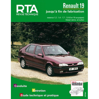 RTA 700.3 RENAULT 19 (1988 à 1997)