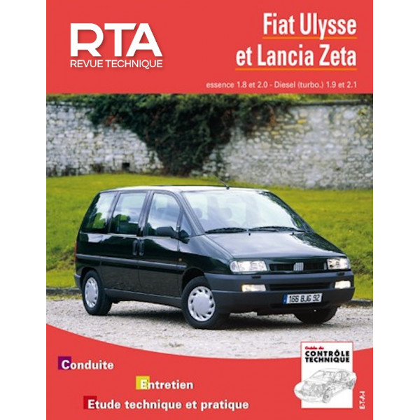 RTA 855.9 FIAT/LANCIA ULYSSE/ZETA I (1995 à 2002)