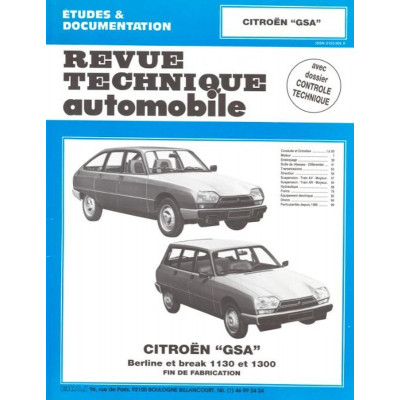 RTA 399.3 CITROEN GSA (1975 à 1985)