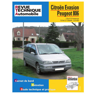PEUGEOT 806 et CITROËN EVASION